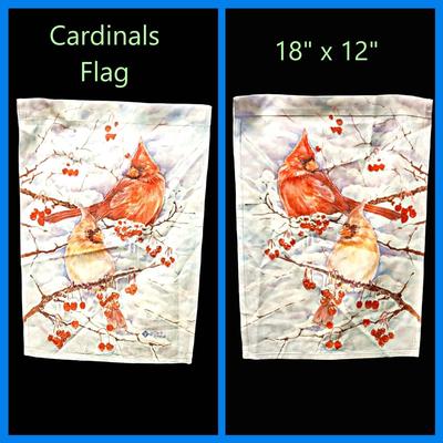7 Small Seasonal & Holiday Yard Flags