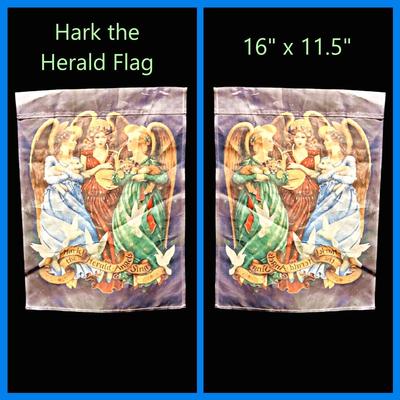 7 Small Seasonal & Holiday Yard Flags