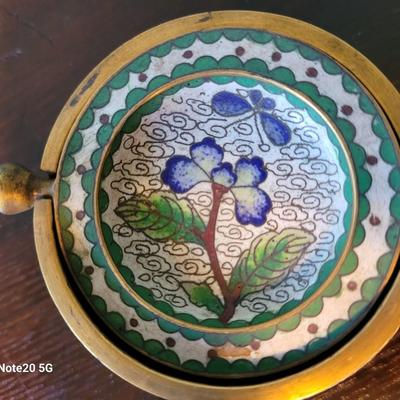 Cloisonne 1910 Ashtray