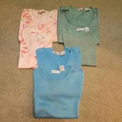 Womenâ€™s Sz M Silk & Cashmere Sweater Sets by Barry Bricken, Neiman Marcus, & More (PC1-CE)