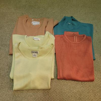 Womenâ€™s Sz M Silk & Cashmere Sweater Sets by Barry Bricken, Neiman Marcus, & More (PC1-CE)