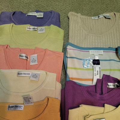 Womenâ€™s Sz M Silk & Cashmere Sweater Sets by Barry Bricken, Neiman Marcus, & More (PC1-CE)