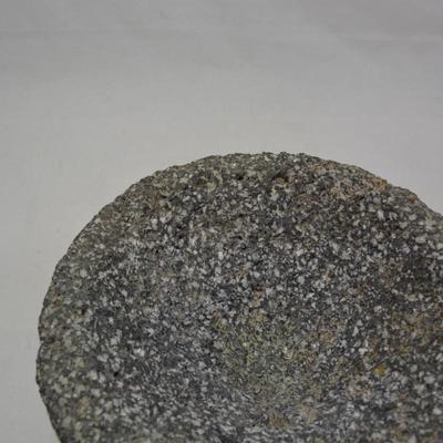 Vintage Volcanic Basalt Molcajete 8â€x4.5â€