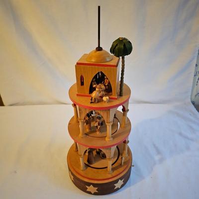 Musical German Christmas Pyramid  (BR2-JS)