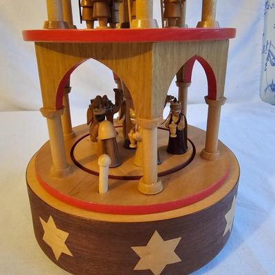 Musical German Christmas Pyramid  (BR2-JS)