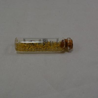 Small Vial of 24k Alaskan Gold Flakes