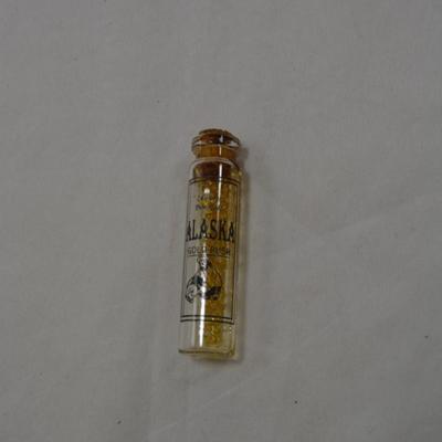 Small Vial of 24k Alaskan Gold Flakes