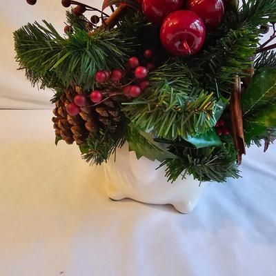 Fitz & Floyd Christmas Ceramic Figures (UH-JS)