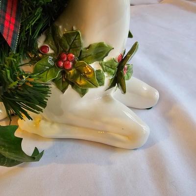 Fitz & Floyd Christmas Ceramic Figures (UH-JS)