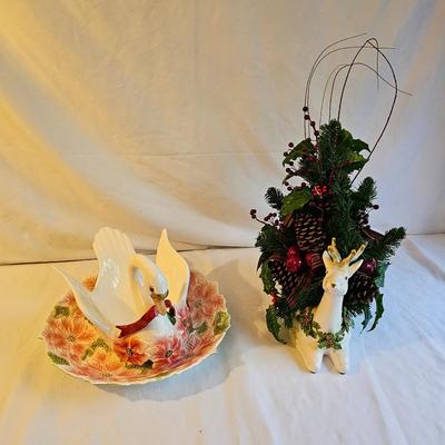 Fitz & Floyd Christmas Ceramic Figures (UH-JS)