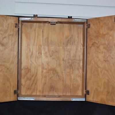Vintage â€œMiller High Lifeâ€ Crate Wall Storage 19â€x15.5â€x4â€
