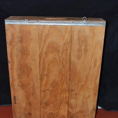 Vintage â€œMiller High Lifeâ€ Crate Wall Storage 19â€x15.5â€x4â€