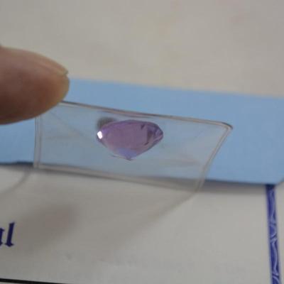 6.58 Carat Cut Amethyst with Certificate of Appraisal
