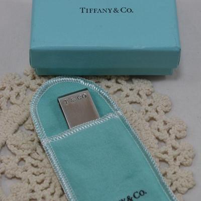Tiffany & Co 925 Sterling Money Clip in Box, 24.8g