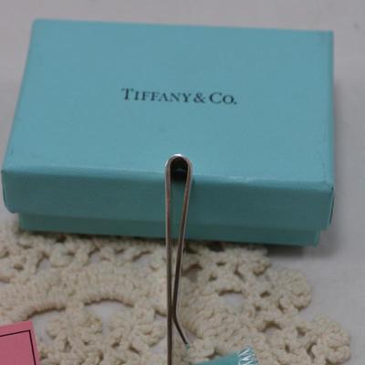 Tiffany & Co 925 Sterling Money Clip in Box, 24.8g