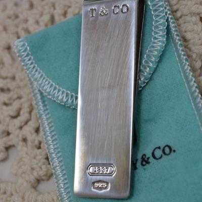 Tiffany & Co 925 Sterling Money Clip in Box, 24.8g