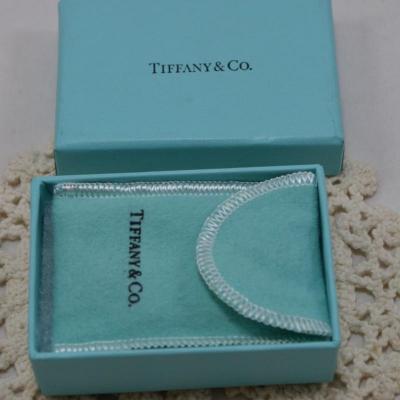 Tiffany & Co 925 Sterling Money Clip in Box, 24.8g