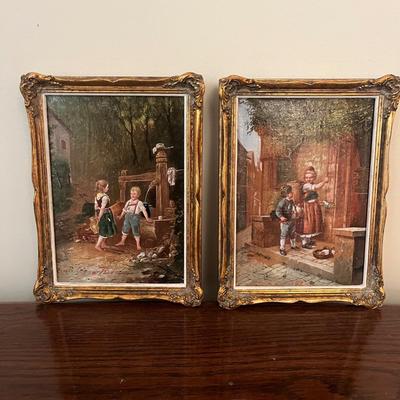 Pair of Framed Prints (BR3-MG)