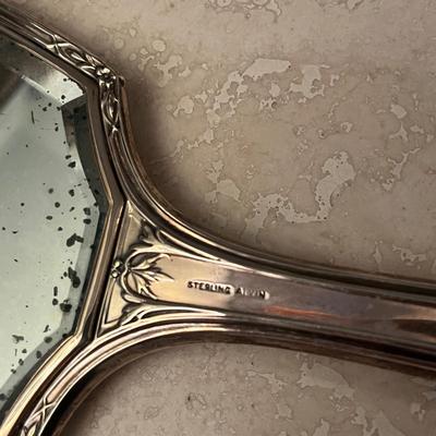 Alvin Sterling Vanity Brush & Mirror & More (BR3-MG)