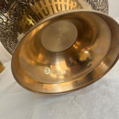 Collection of Brass Home Decor Items (UH-MG)