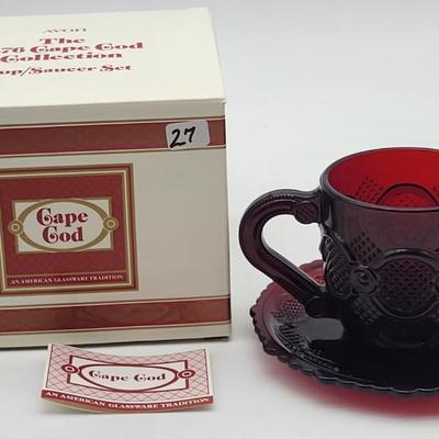 Avon - Cape Cod Cup and Saucer