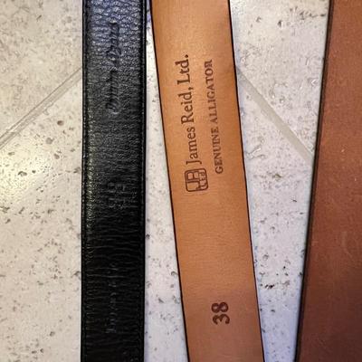 Tiffany & Co. Lizard Menâ€™s Belt, 925 Silver Belt Buckles & More (PC-RG)