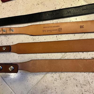Tiffany & Co. Lizard Menâ€™s Belt, 925 Silver Belt Buckles & More (PC-RG)