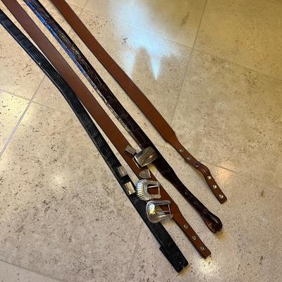 Tiffany & Co. Lizard Menâ€™s Belt, 925 Silver Belt Buckles & More (PC-RG)