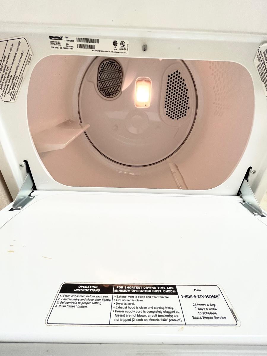 KENMORE 500 Series Electric Dryer