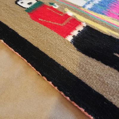 Hand Woven Navajo Rug (BR2-JS)