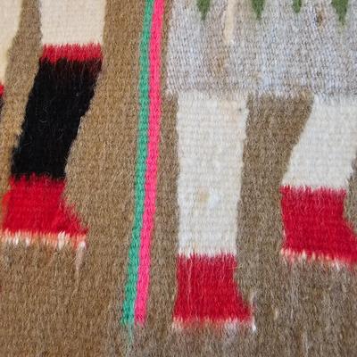 Hand Woven Navajo Rug (BR2-JS)