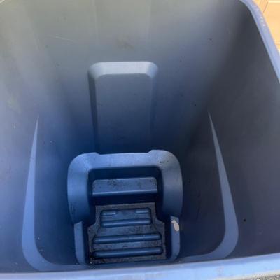 Two Rubbermaid Wheeled Garbage Cans (G-MG)