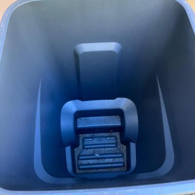 Two Rubbermaid Wheeled Garbage Cans (G-MG)