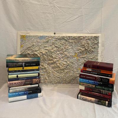 Knoxville Topographical Map & Books From the Region (UH-MG)