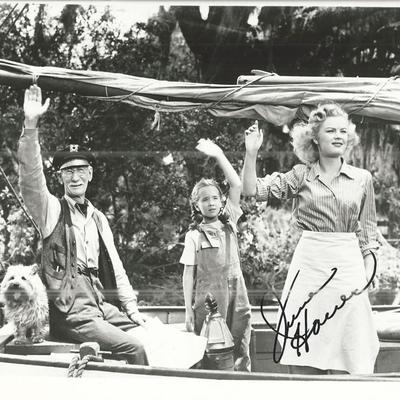 June Haver Signed Photo