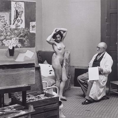 Henri Matisse life-drawing photo reprint