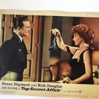 Top Secret Affair original 1957 vintage lobby card 
