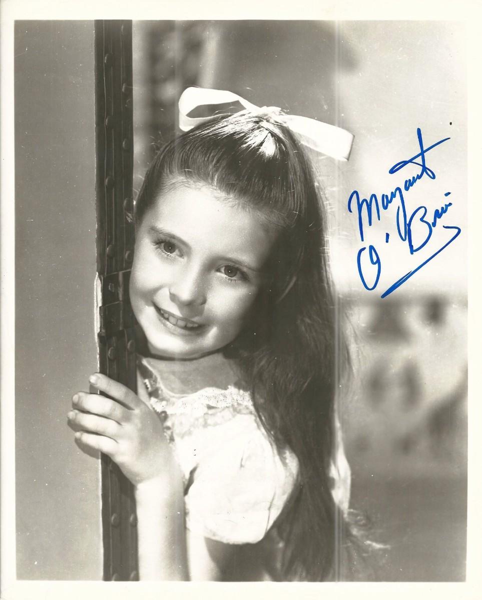 Meet Me In St Louis Margaret O'Brien signed photo | EstateSales.org