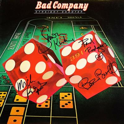 Bad Company signed Straight Shooter album