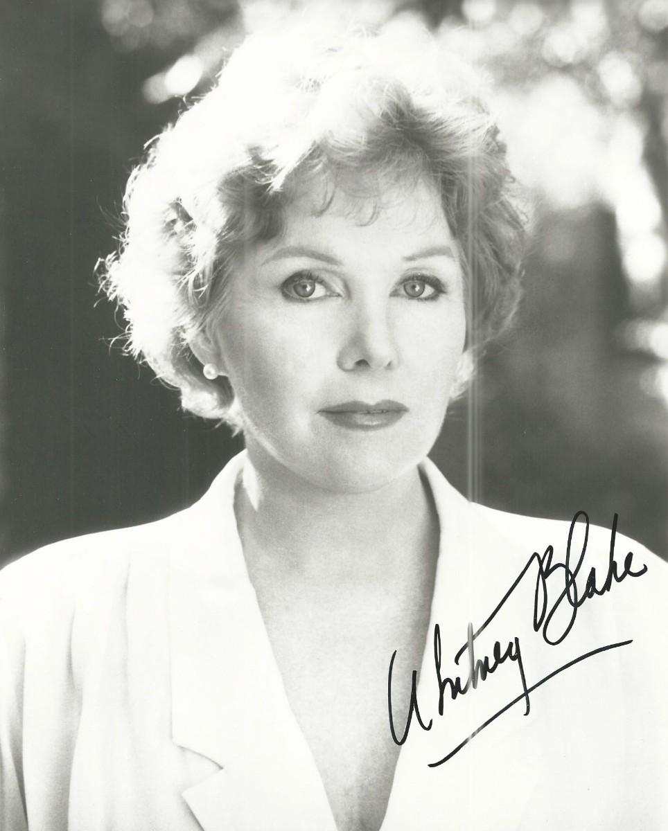 Batman Forevers Whitney Blake Signed Photo | EstateSales.org