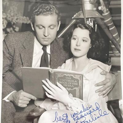 Kitty Carlisle signed photo