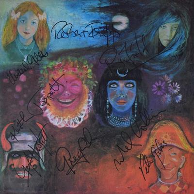 King Crimson signed In The Wake Of Poseidon album