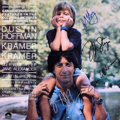 Kramer vs. Kramer signed soundtrack album