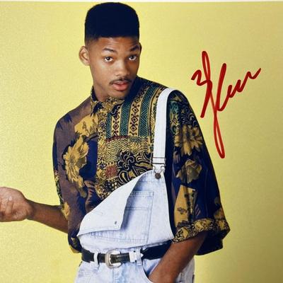 The Fresh Prince of Bel-Air Will Smith signed photo