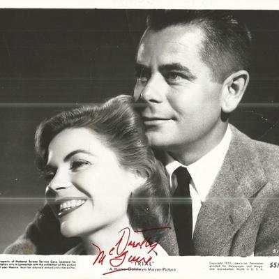 Trial Dorothy McGuire Signed Movie Photo