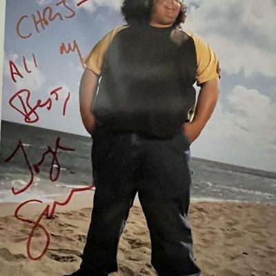 Lost Jorge Garcia signed photo