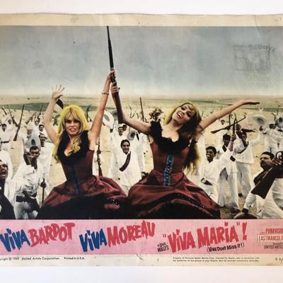 Viva Maria! original 1966 vintage lobby card