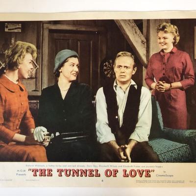 The Tunnel of Love original 1958 vintage lobby card