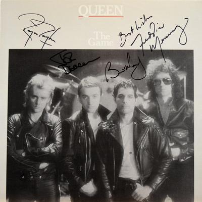 Queen signed The Game album