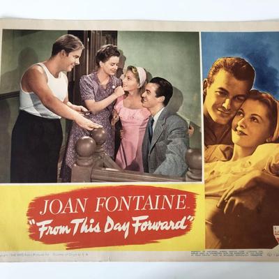 From This Day Forward  original 1946 vintage lobby card